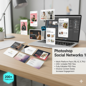 Photoshop Social Networks Pack 1