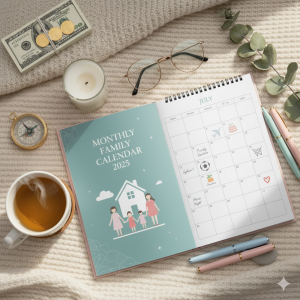 Monthly Family Calendar