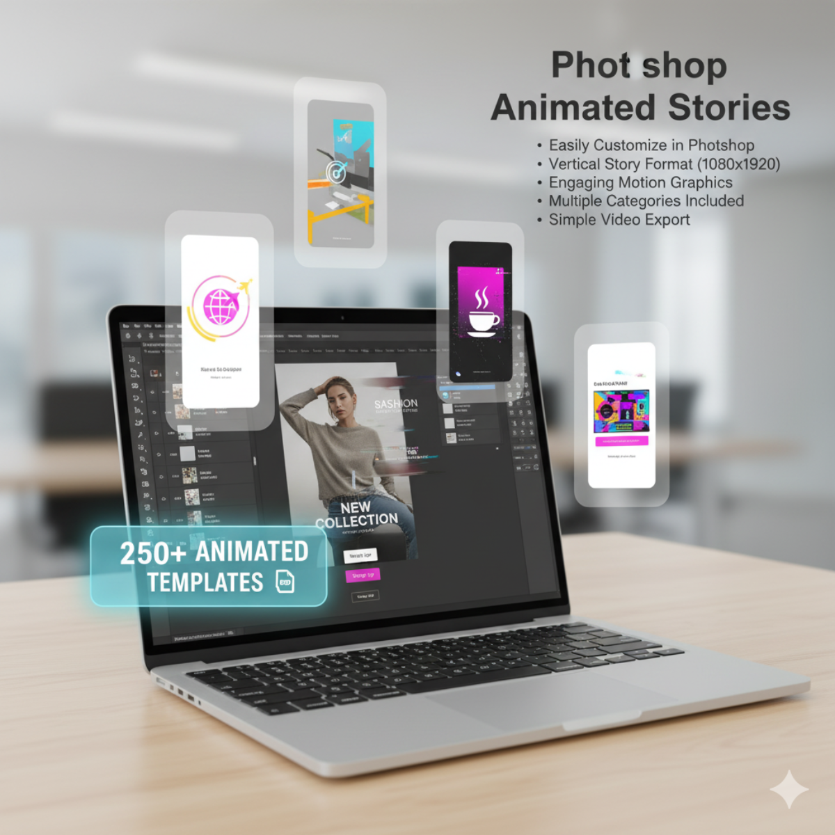 Photoshop Animated Stories