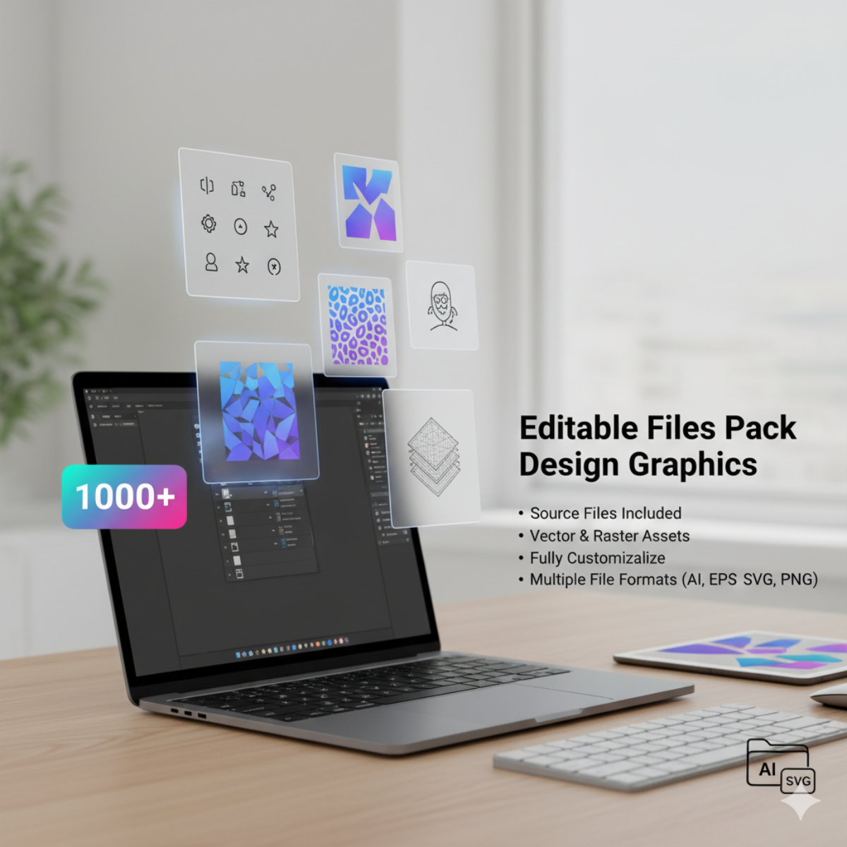 Editable Files Pack — Design Graphics