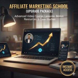Affiliate Marketing School (Upgrade Package)