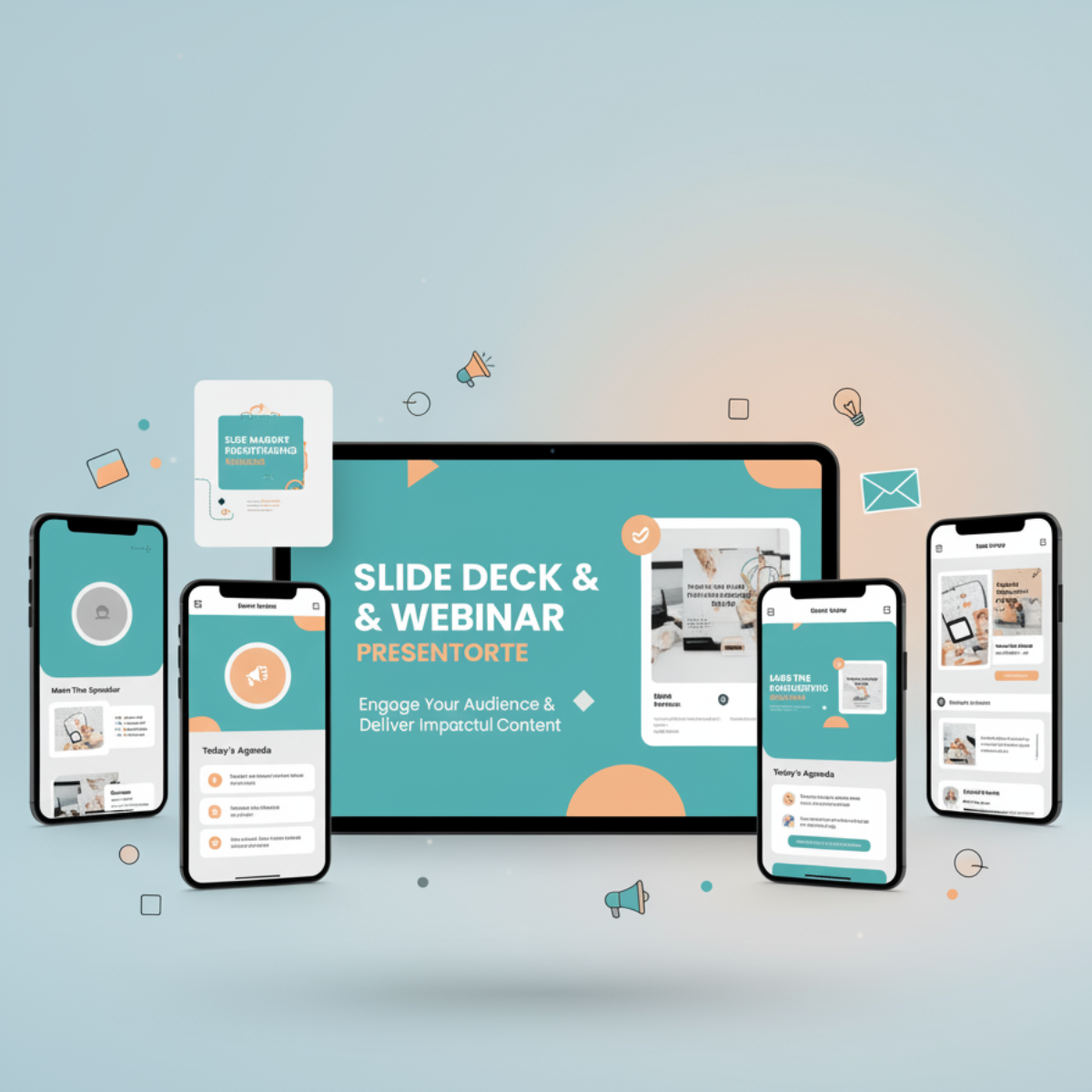 Slide Deck & Webinar Presentation Template