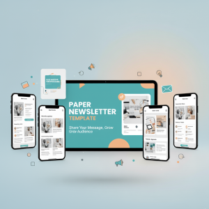 Paper Newsletter Template