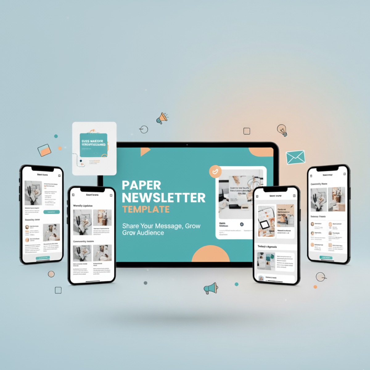 Paper Newsletter Template